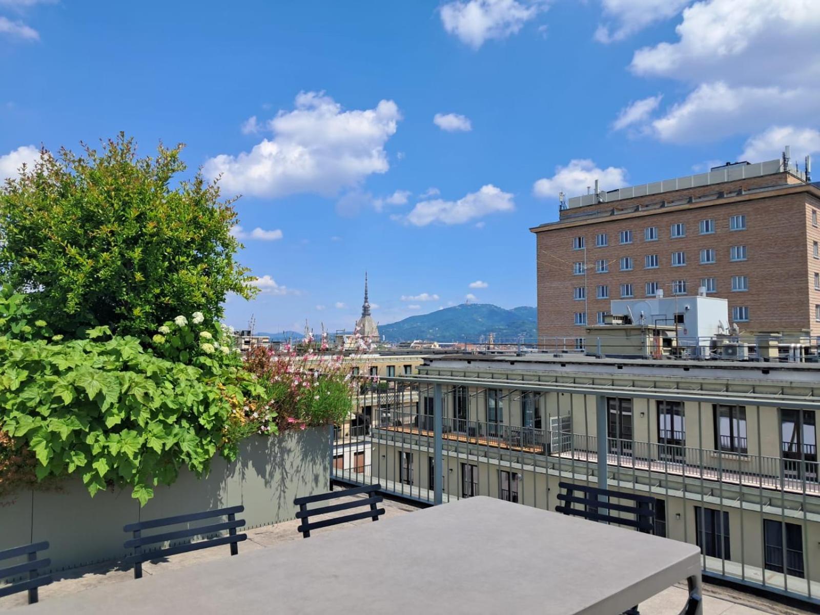 Roma Luxe, Terrace & Gym Turin Ngoại thất bức ảnh